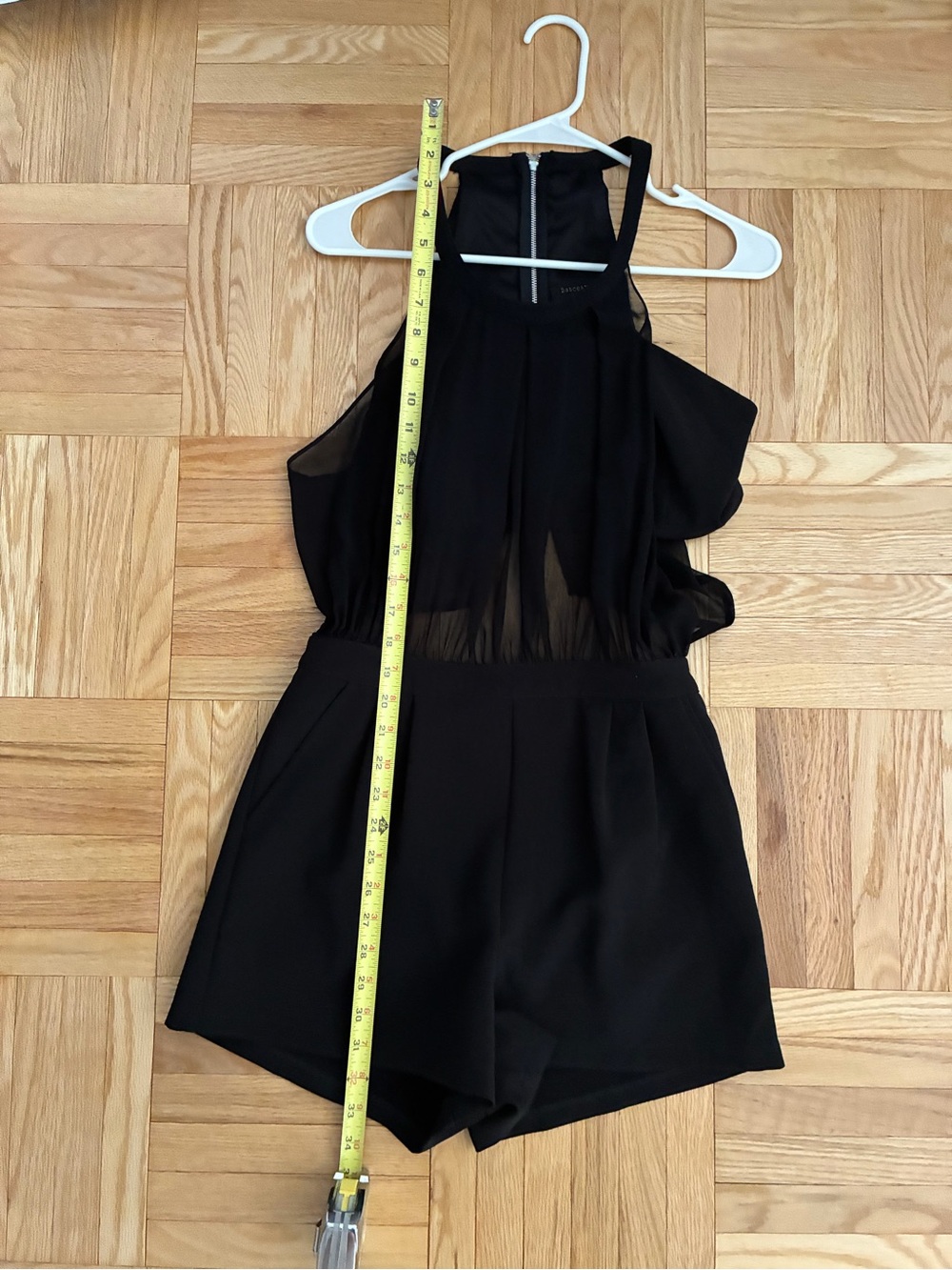 Dance & Marvel Elegant Black Romper - Picture 3 of 9